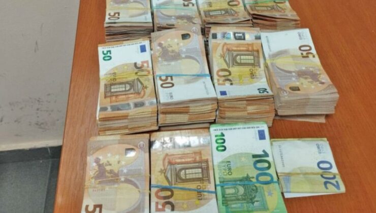 Hollanda’dan gelen trın hava filtresi içine gizlenen 102 bin euro bulundu