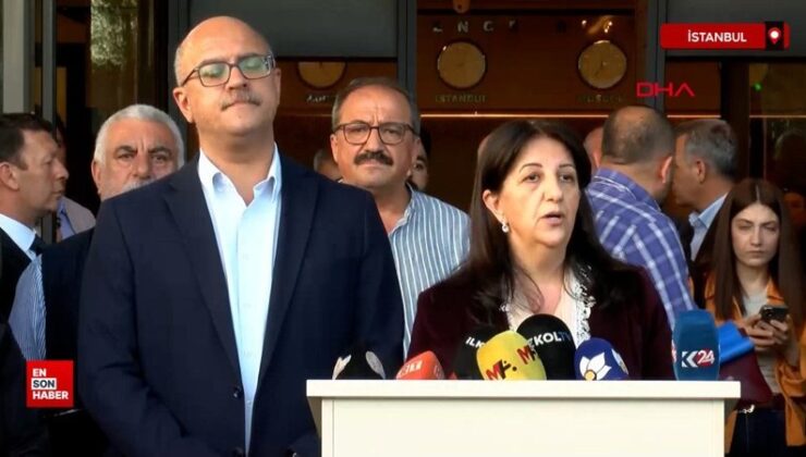 İmralı görüşmesi sonrası Pervin Buldan’dan açıklama