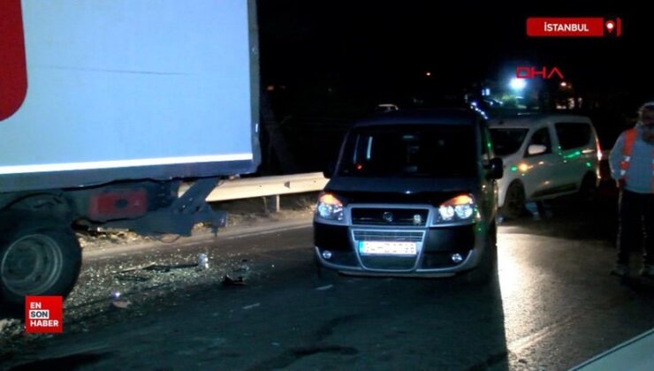 İstanbul Arnavutköy’de zincirleme kaza