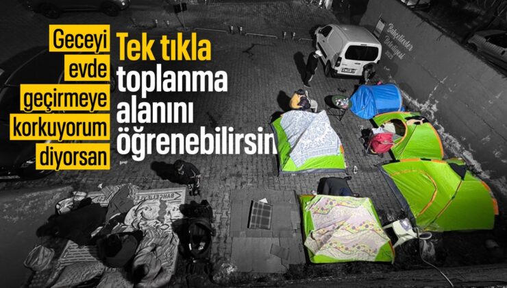 İstanbul deprem toplanma alanları haritası