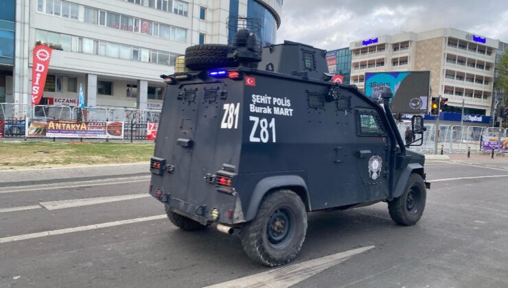 İstanbul Kadıköy’de 1 Mayıs öncesi güvenlik çemberi