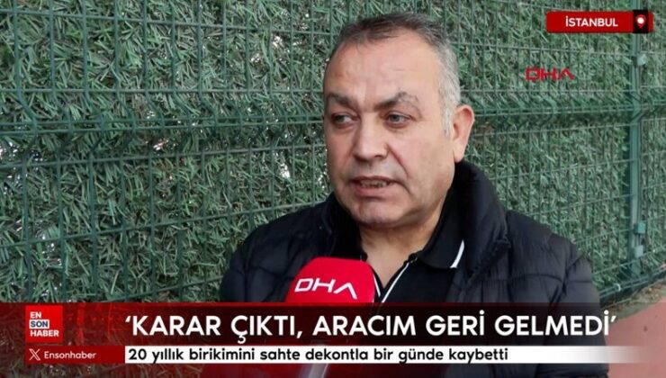 İstanbul’da 20 yıllık birikimini sahte dekontla bir günde kaybetti