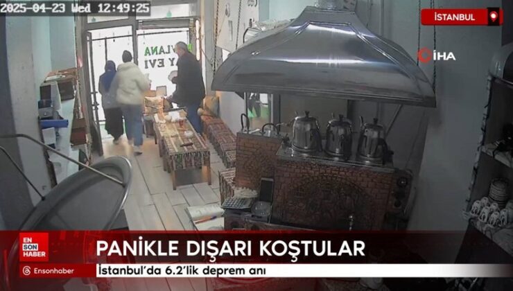 İstanbul’da 6.2’lik deprem anı