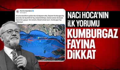 İstanbul’da büyük deprem! Naci Görür: Fay enerji biriktiriyor