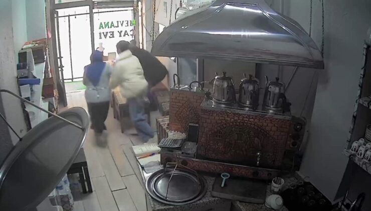 İstanbul’da deprem anı kamerada