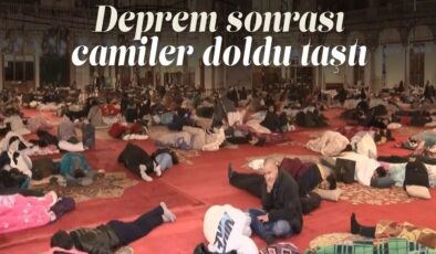 İstanbul’da deprem: İnsanlar geceyi park bahçe ve camilerde geçirdi