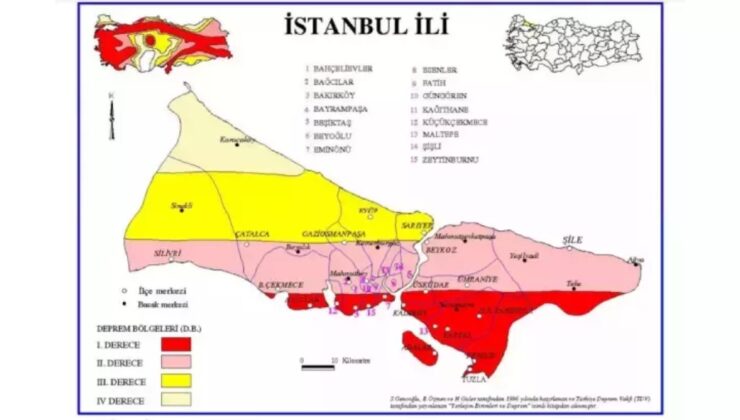 İstanbul’da depreme dayanıklı ilçeler