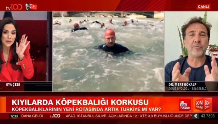 İstanbul’da gerçekleşen 6.2 büyüklüğündeki deprem tv100 ekranlarında görüntülendi