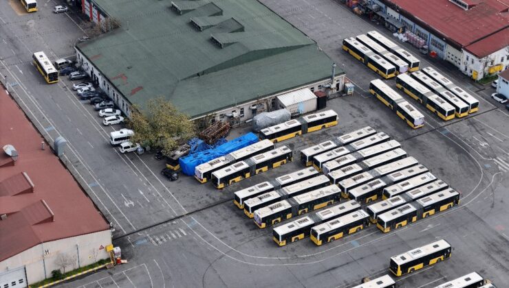 İstanbul’da İETT garajları otobüs mezarlığına dönüştü
