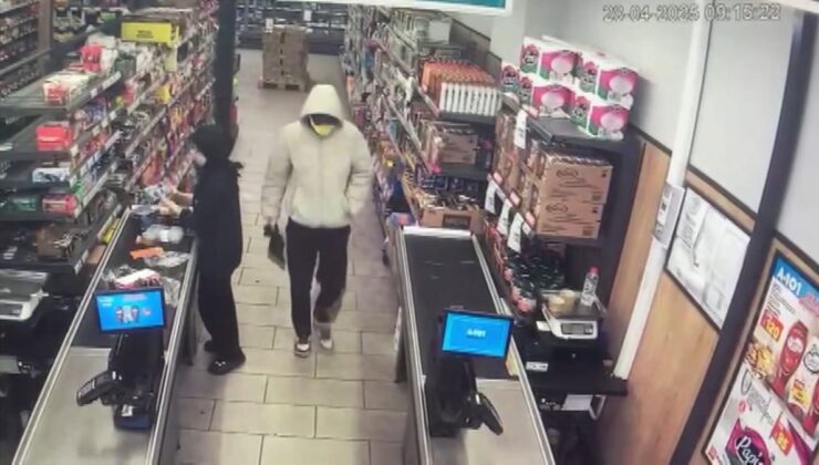 İstanbul’da market çalışanını bıçakla tehdit ederek 80 bin TL gasbetti