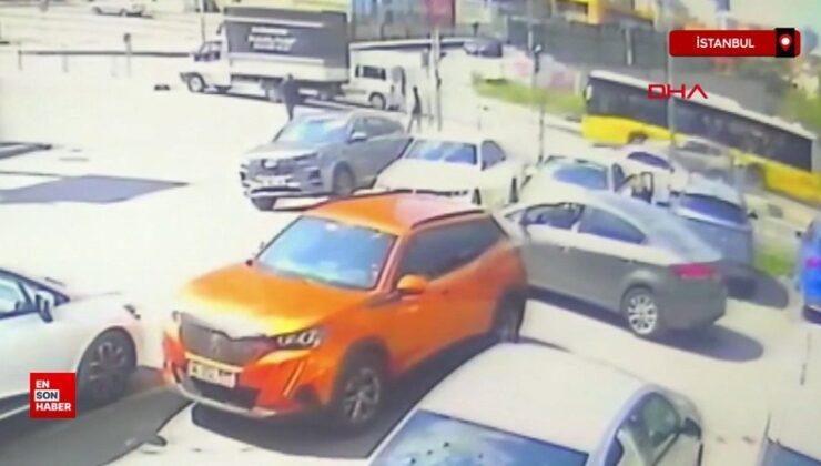 İstanbul’da motosiklet yayaya çarptı