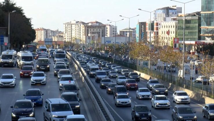 İstanbul’da trafik yoğunluğu