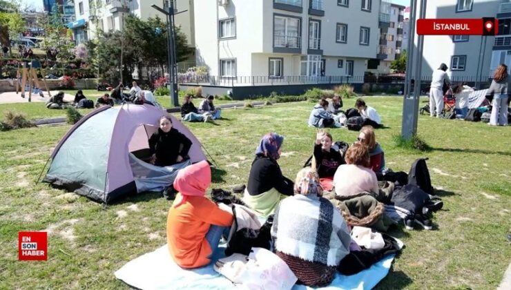 İstanbul’da vatandaşlar parklara akın etti