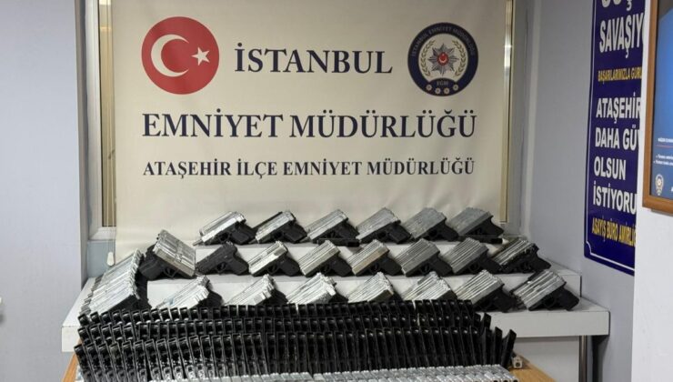 İstanbul’da yasa dışı silah ticareti operasyonu: 1 gözaltı