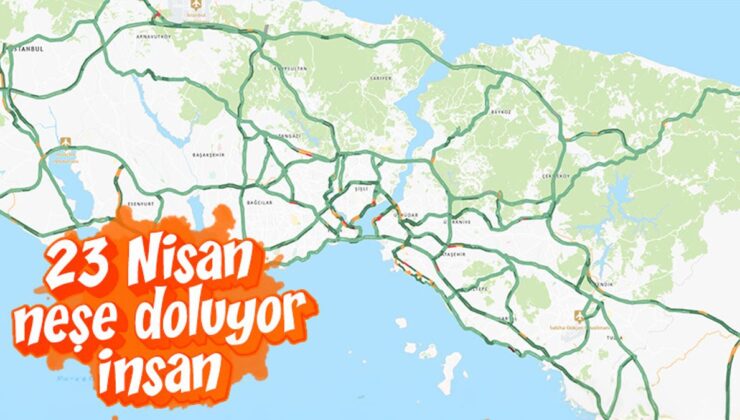 İstanbul’da yollar boş kaldı