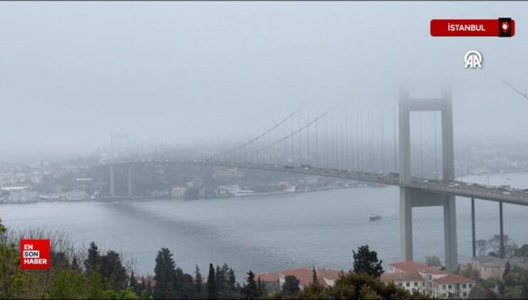 İstanbul’un bazı bölgelerinde sis etkili oldu