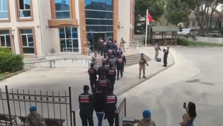 İzmir’de suç örgütüne yönelik operasyonda 6 kişi gözaltına alındı