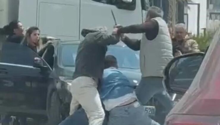 İzmir’de tartıştığı bireye satırla saldıran şoföre tutuklama