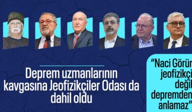 Jeofizik Mühendisleri Odası Başkanı: Naci Görür deprem uzmanı değil