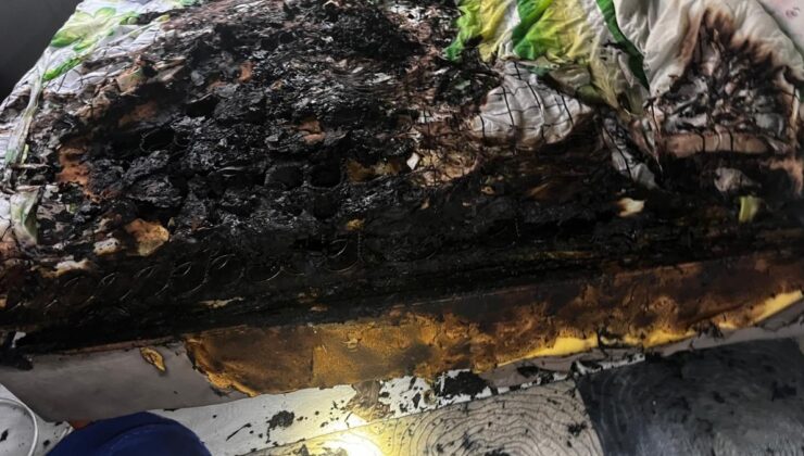 Kahramanmaraş’ta elektrikli ısıtıcıdan kaynaklı yangın