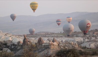 Kapadokya’da son 10 yılda 5 milyona yakın turist balona bildi