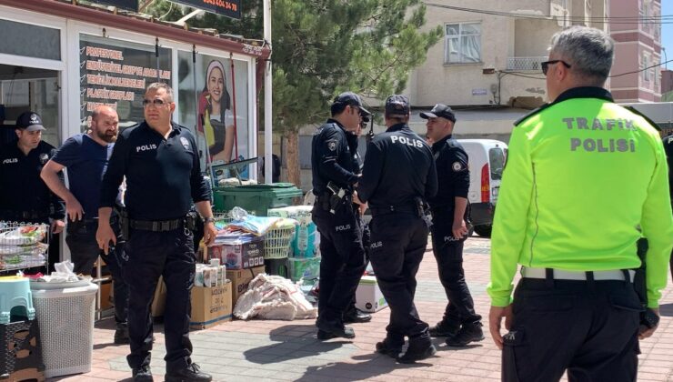 Karaman’da hamile eşini bıçakla rehin aldı