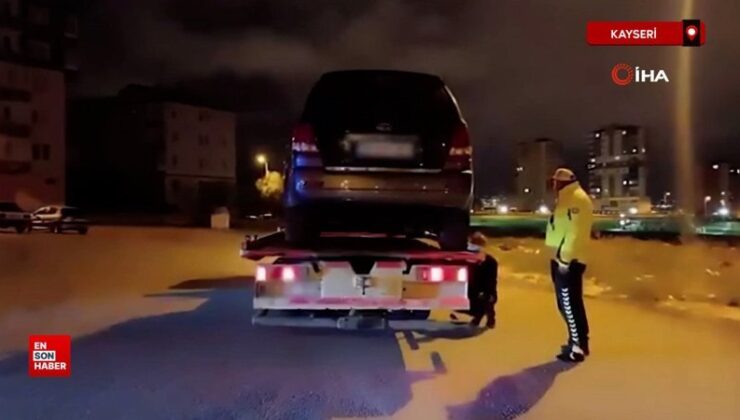 Kayseri’de aracına polis siren sesi takan sürücüye 280 bin TL ceza