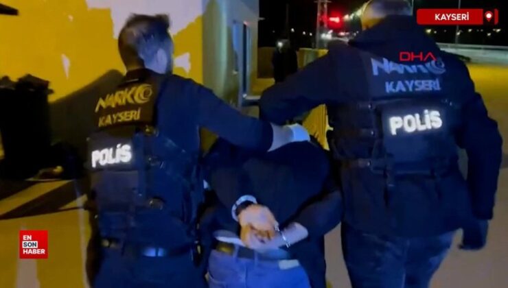 Kayseri’de bal tenekelerinde sıvı metamfetamin ele geçirildi