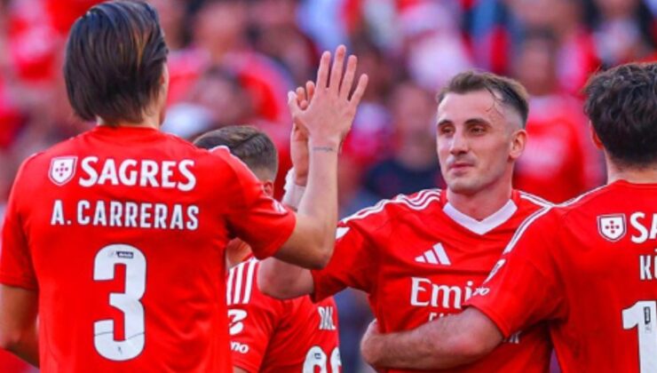 Kerem Aktürkoğlu’nun yıldızlaştığı maçta Benfica, AVS’yi yendi