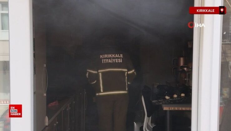 Kırıkkale’de mutfaktaki çoklu elektrik prizi yangın çıkardı