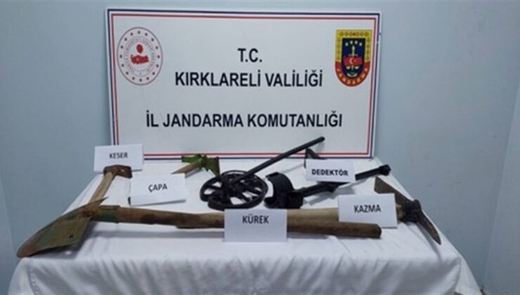 Kırklareli’nde kaçak hafriyat operasyonu: 14 gözaltı