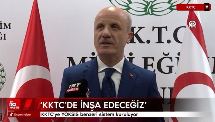 KKTC’ye YÖKSİS benzeri sistem kuruluyor