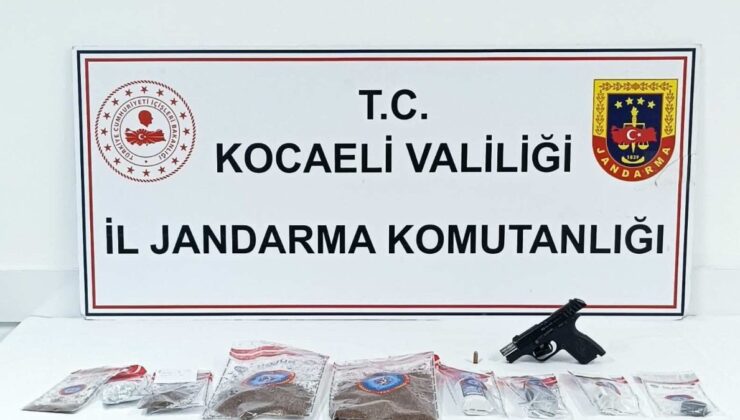 Kocaeli’de evde yapılan aramada uyuşturucu bulundu