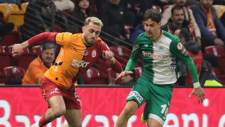 Konyaspor – Galatasaray maçının ilk 11’leri