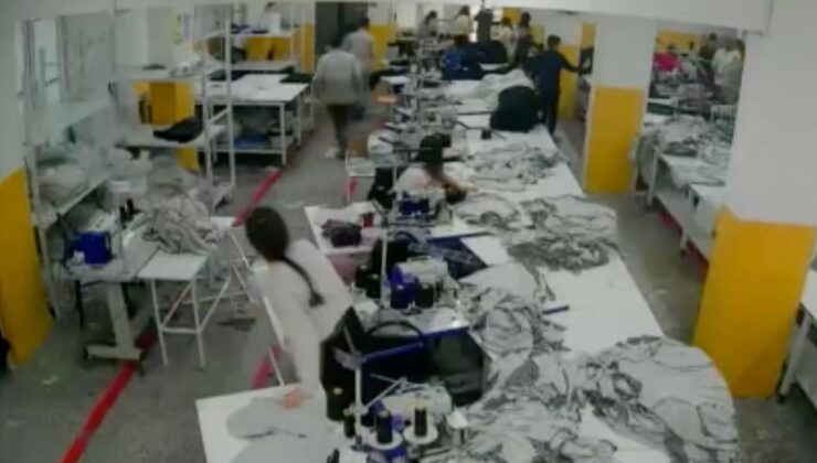 Küçükçekmece’de deprem paniği: Tekstil işçileri sokağa fırladı