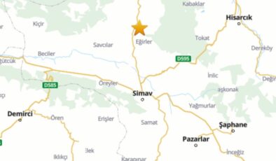 Kütahya, Simav’da 4.2’lik sarsıntı
