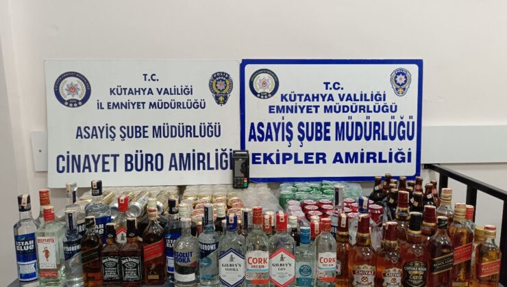 Kütahya’da perakende alkol satışı yapan şahsa ceza