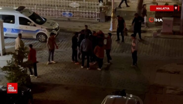 Malatya’da iki küme ortasında bıçaklı arbede