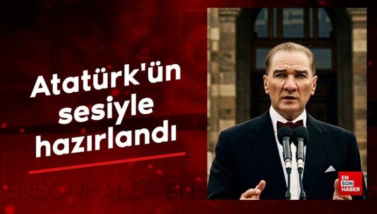 Mansur Yavaş’tan 23 Nisan mesajı: Atatürk’ün sesiyle hazırlandı