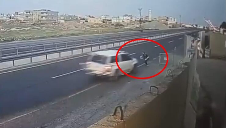 Mardin’de ‘dur’ ihtarına uymayan sürücü, polise çarpıp kaçtı