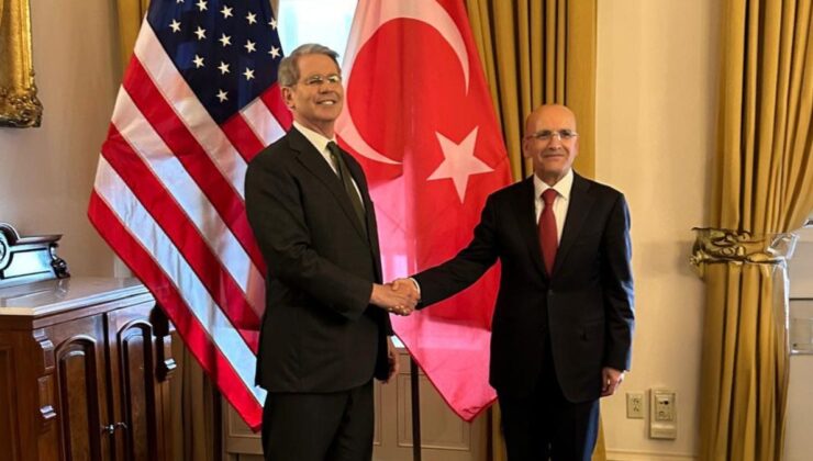 Mehmet Şimşek, ABD’li mevkidaşıyla görüştü