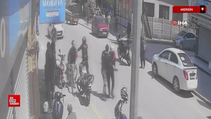 Mersin’de polisin silahlı şahsa müdahalesi