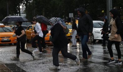 Meteoroloji’den çok sayıda ile sarı kodlu yağış uyarısı