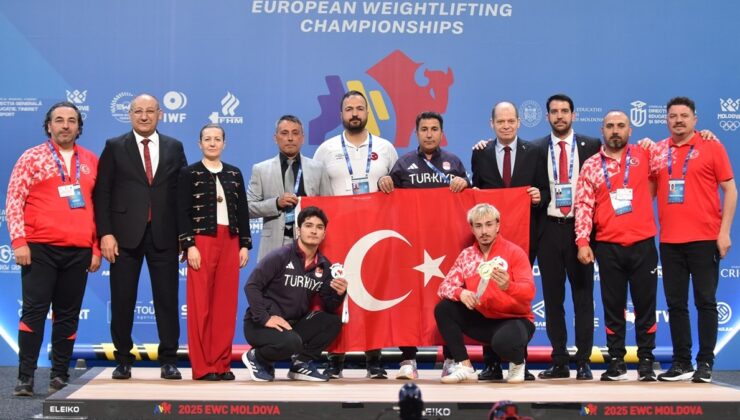 Milli haltercilerden Avrupa Şampiyonası’nda tarihi başarı
