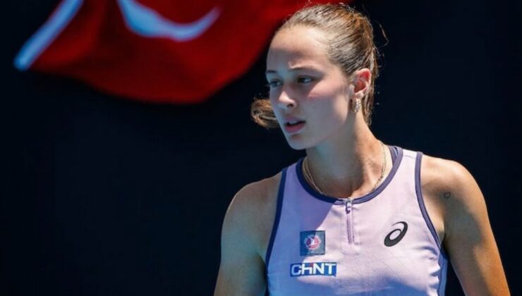 Milli tenisçi Zeynep Sönmez, Madrid Açık’a veda etti