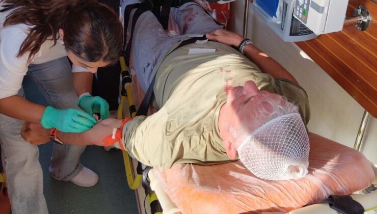 Muğla’da tabiat yürüyüşüne çıkan Alman turist kaza geçirdi