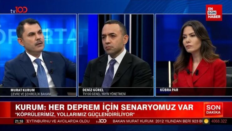 Murat Kurum: Bütün depremler için senaryomuz var
