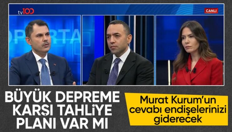 Murat Kurum: Bütün depremler için senaryomuz var