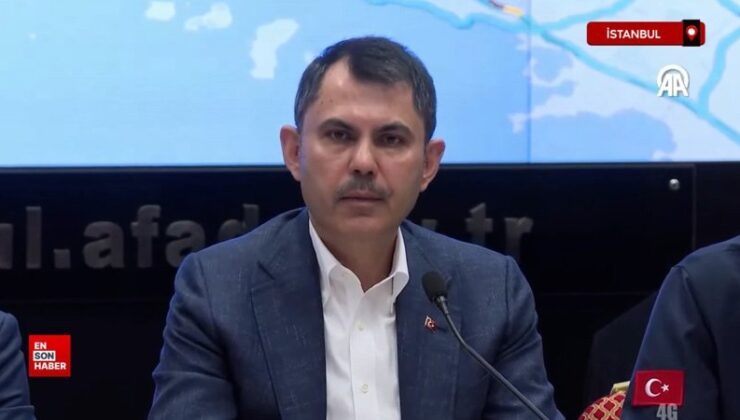 Murat Kurum uyardı: İstanbul’un kaybedecek bir saniyesi bile yok