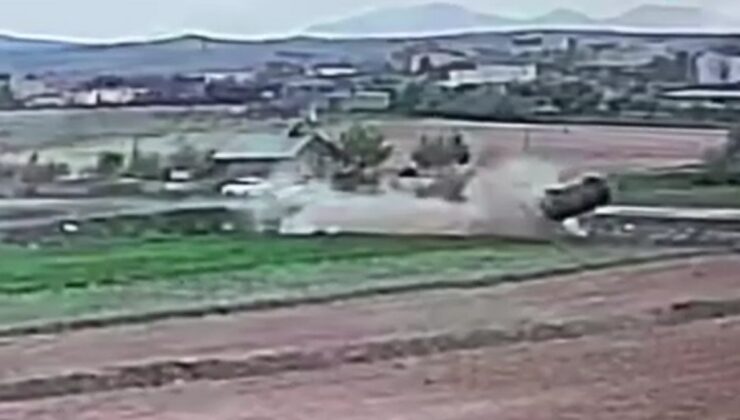 Nevşehir’de 1 kişinin öldüğü kaza kameraya yansıdı